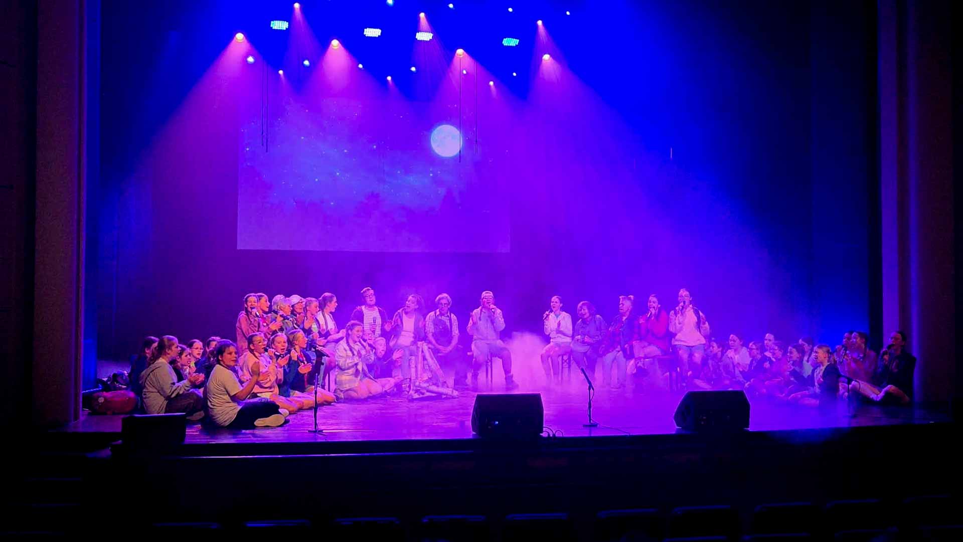 Udział w przedstawieniu teatralnym razem ze Stowarzyszeniem Słoneczni
